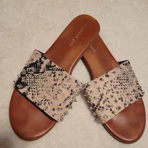 Madden Girl Snake Spike Sandal